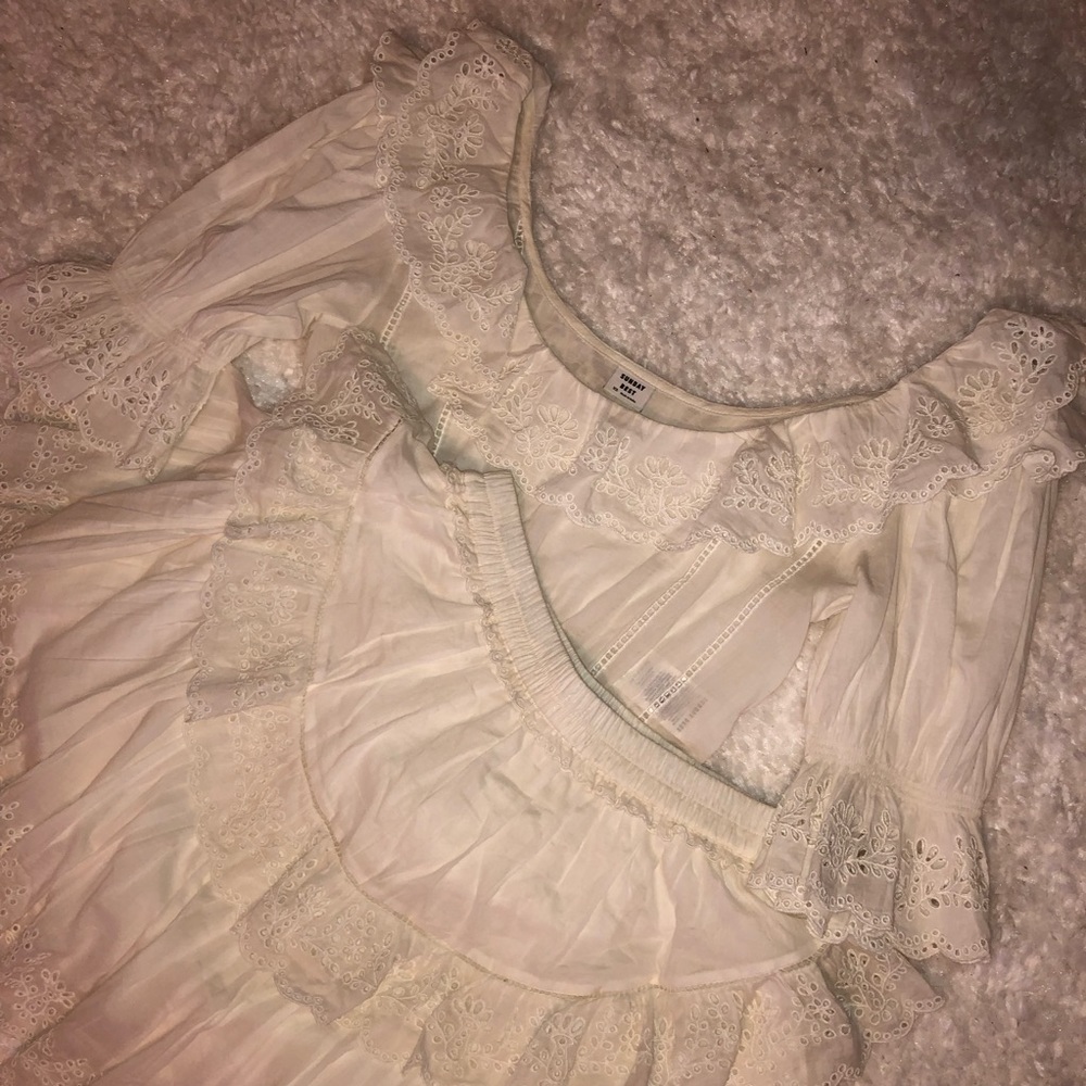 Lady top and skirt